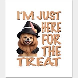 I'm Just Here For The Treat Posters and Art